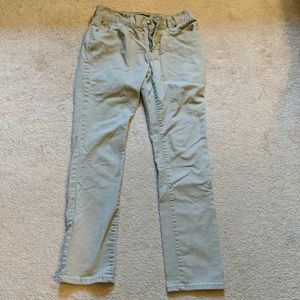 Aeropostale tan skinny jeans